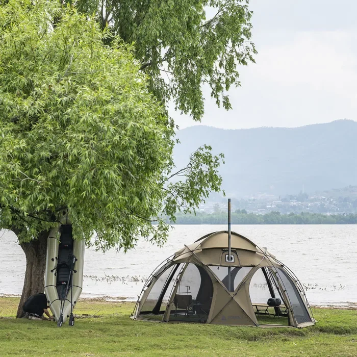 POMOLY Sphere X8 | Tente de camping autoportante en forme de dôme 8P | Nouveauté POMOLY 2025