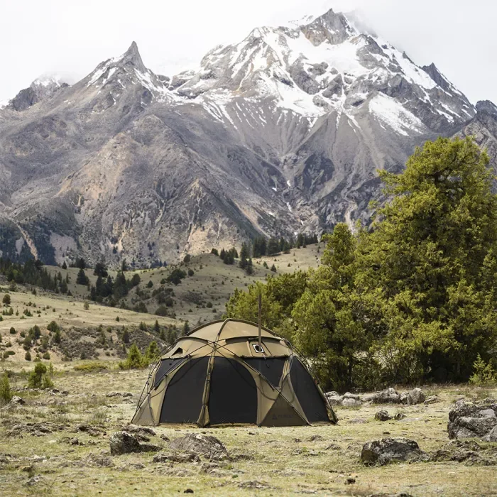 POMOLY Sphere X8 | Tente de camping autoportante en forme de dôme 8P | Nouveauté POMOLY 2025