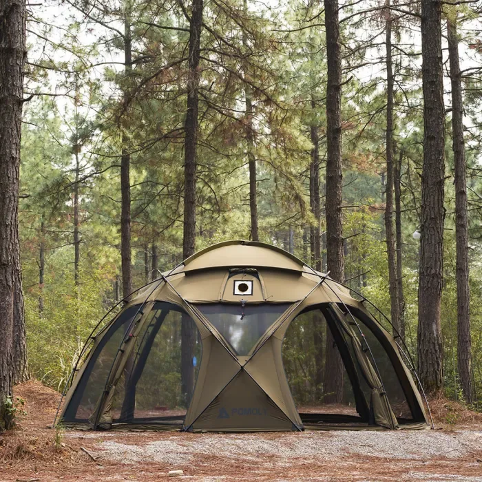 POMOLY Sphere X8 | Tente de camping autoportante en forme de dôme 8P | Nouveauté POMOLY 2025