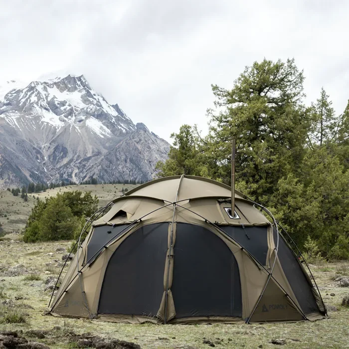 POMOLY Sphere X8 | Tente de camping autoportante en forme de dôme 8P | Nouveauté POMOLY 2025