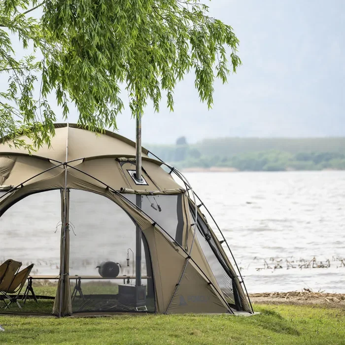 POMOLY Sphere X8 | Tente de camping autoportante en forme de dôme 8P | Nouveauté POMOLY 2025