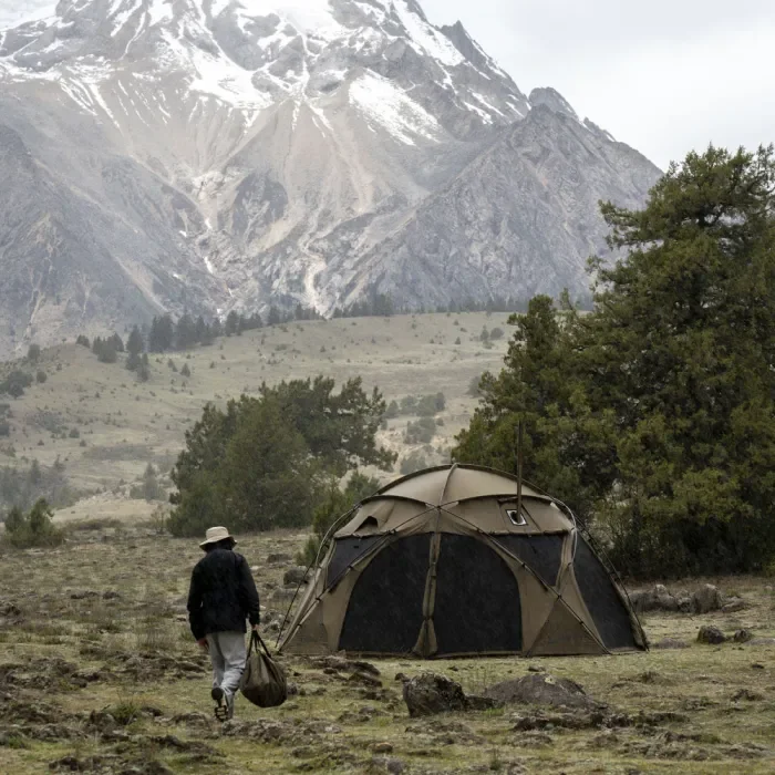 POMOLY Sphere X8 | Tente de camping autoportante en forme de dôme 8P | Nouveauté POMOLY 2025