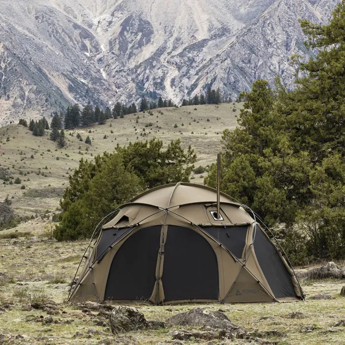 POMOLY Sphere X8 | Tente de camping autoportante en forme de dôme 8P | Nouveauté POMOLY 2025