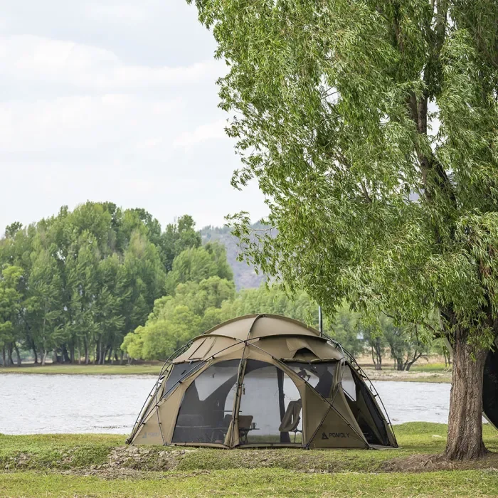 POMOLY Sphere X8 | Tente de camping autoportante en forme de dôme 8P | Nouveauté POMOLY 2025