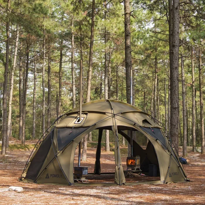 POMOLY Sphere X8 | Tente de camping autoportante en forme de dôme 8P | Nouveauté POMOLY 2025