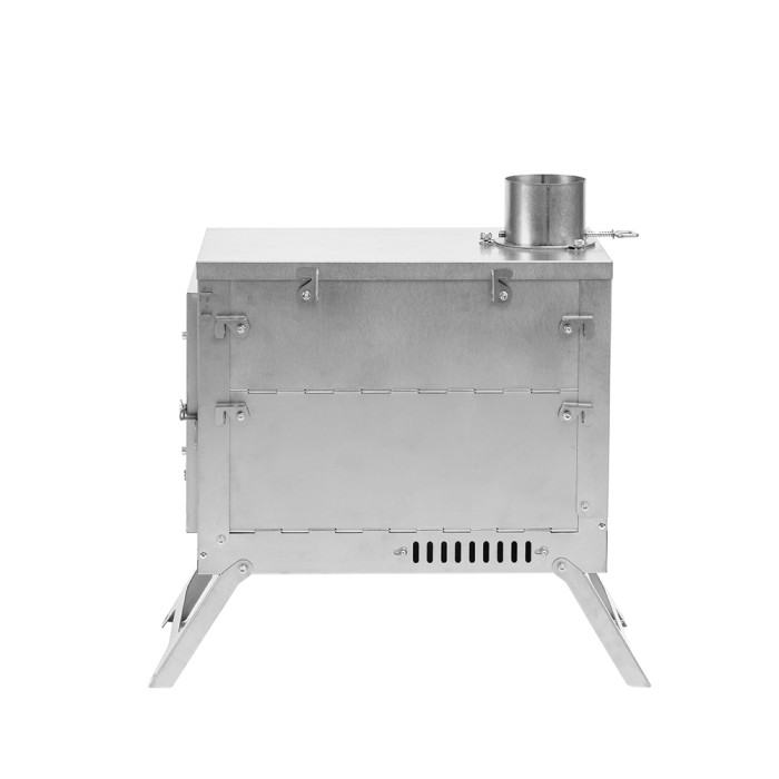 X-Ti Max | Poêle à bois en titane pliable double | Nouveauté POMOLY