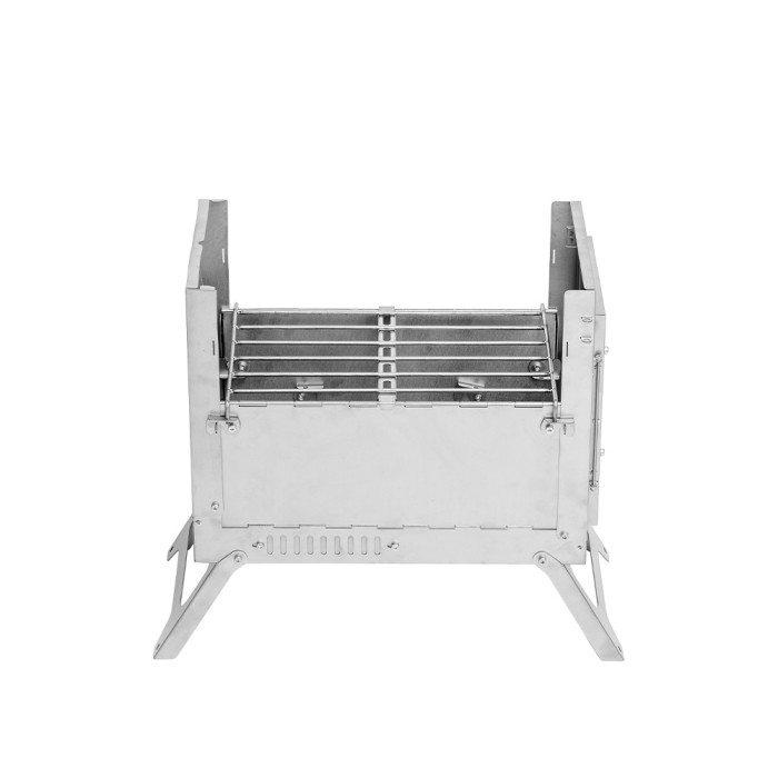 X-Ti Max | Poêle à bois en titane pliable double | Nouveauté POMOLY