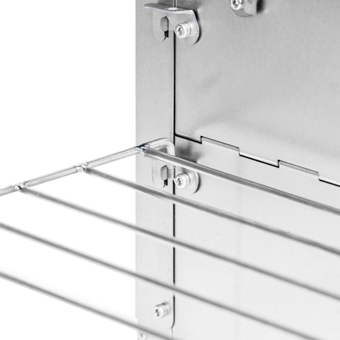 Grille de feu de camp en titane & Étagères latérales | Accessoires 2-en-1 pour poêle X-Ti Series | Nouveauté POMOLY
