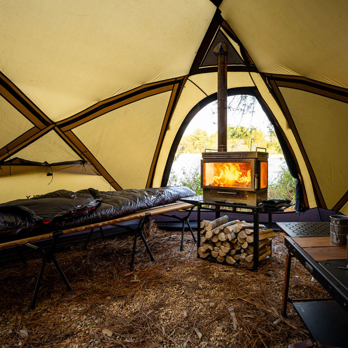 Dweller Ultra 3 | Poêle à bois de camping | Nouveauté POMOLY