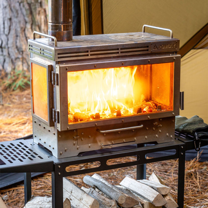Dweller Ultra 3 | Poêle à bois de camping | Nouveauté POMOLY