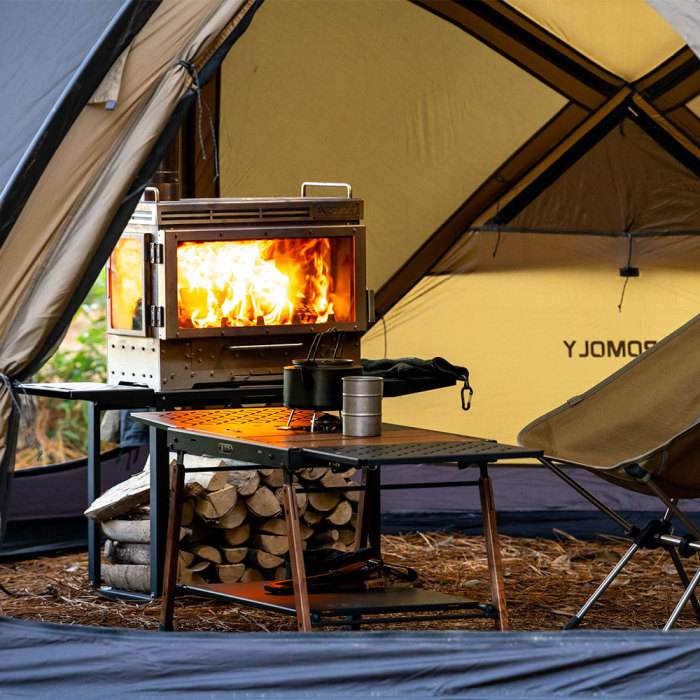 Dweller Ultra 3 | Poêle à bois de camping | Nouveauté POMOLY