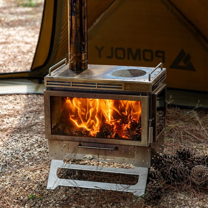 Dweller Ultra 3 | Poêle à bois de camping | Nouveauté POMOLY