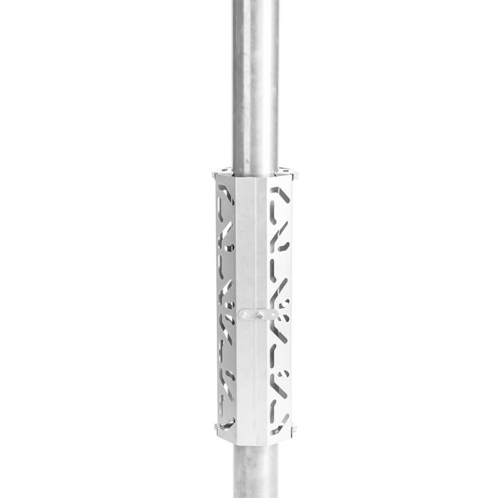 Pare-chaleur en titane amovible pour cheminée de 6 cm / 7 cm (2,36 po / 2,76 po) | Nouveauté POMOLY