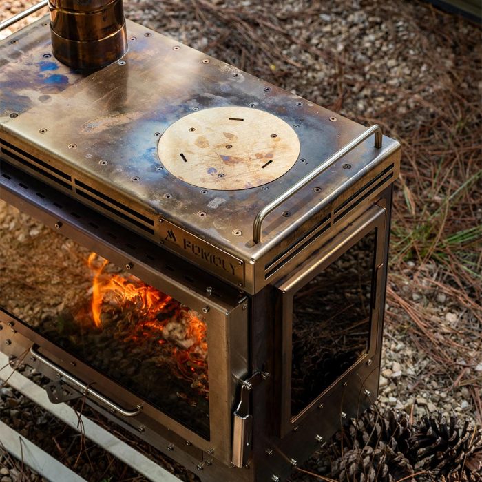 Dweller Ultra 3 | Poêle à bois de camping | Nouveauté POMOLY