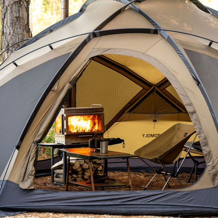 Dweller Ultra 3 | Poêle à bois de camping | Nouveauté POMOLY