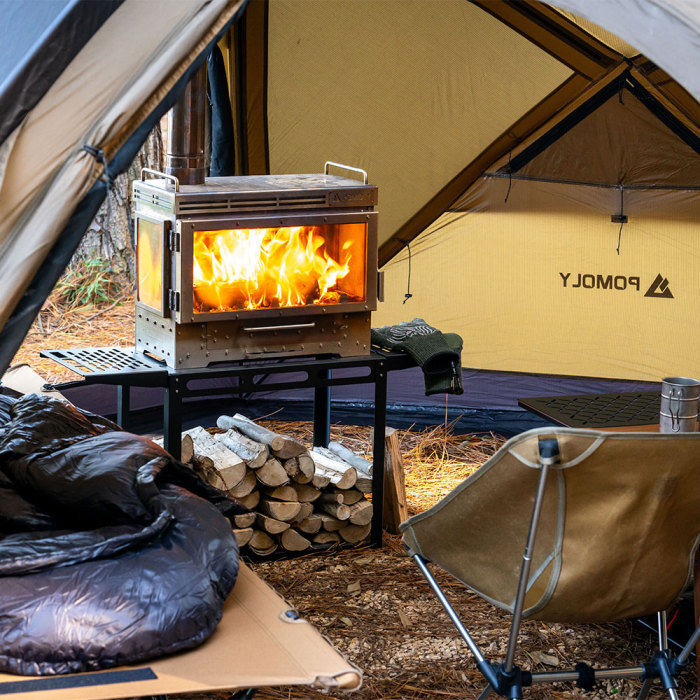 Dweller Ultra 3 | Poêle à bois de camping | Nouveauté POMOLY