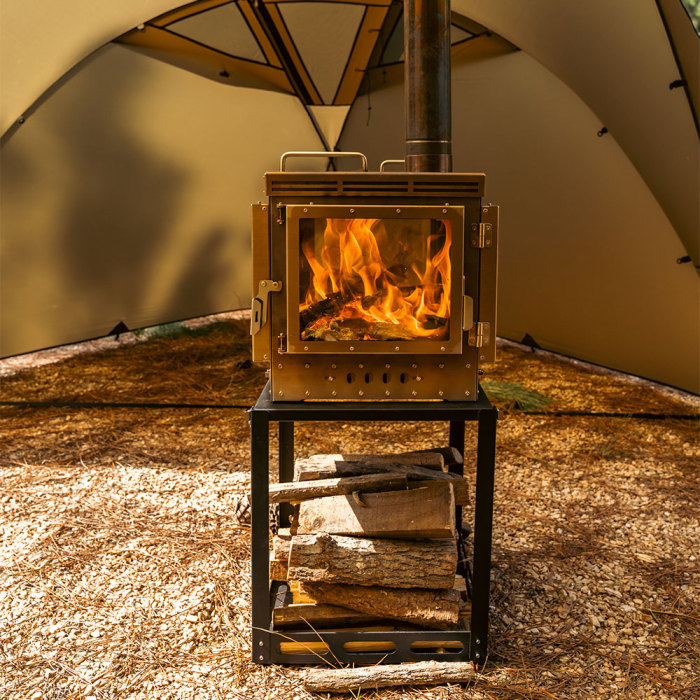 Cube 4  | Poêle à bois de camping | Nouveauté POMOLY