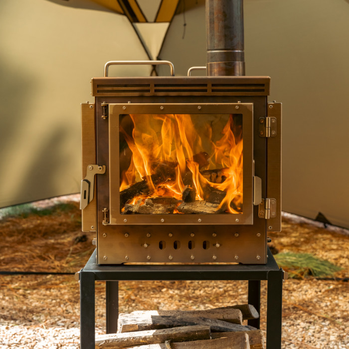 Cube 4  | Poêle à bois de camping | Nouveauté POMOLY