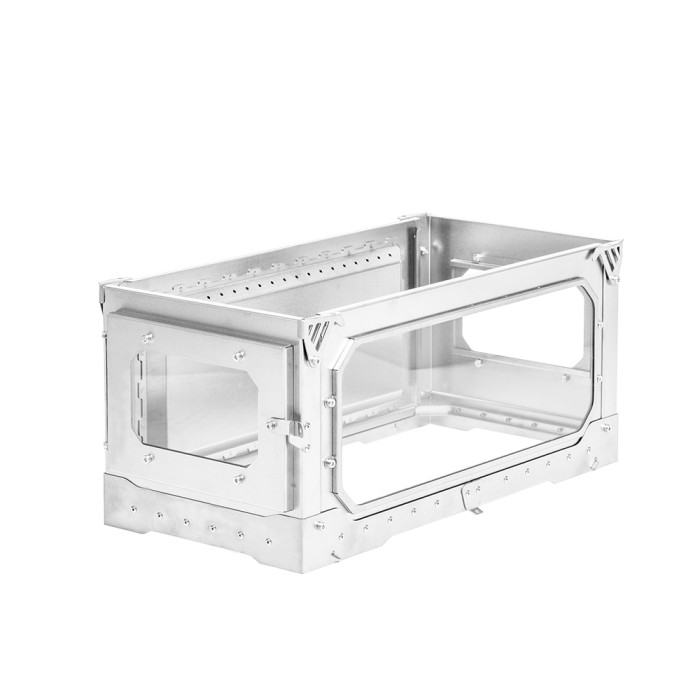 T-Brick Ultra 2.0 | Version Allongée | Poêle en Titane pour Camping en Tente Chaude en Groupe | Nouveauté POMOLY