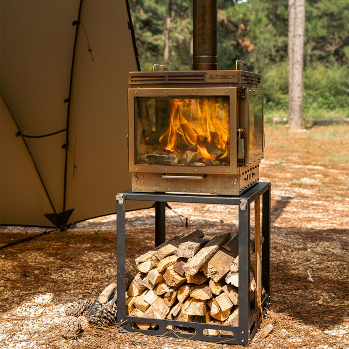 Cube 4  | Poêle à bois de camping | Nouveauté POMOLY