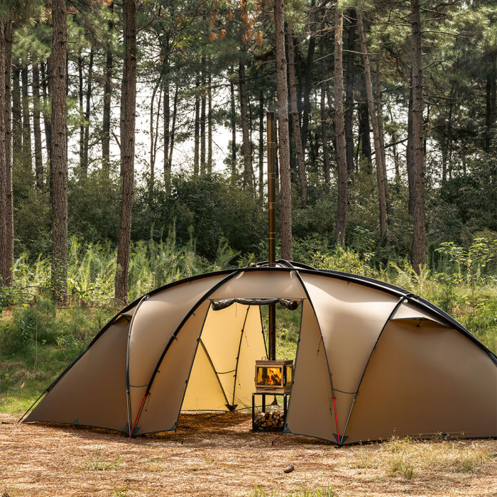 Cube 4  | Poêle à bois de camping | Nouveauté POMOLY