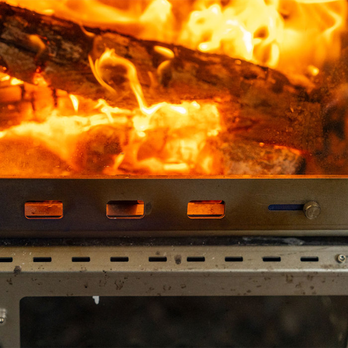 Baker Ti | Poêle à bois avec four POMOLY | Poêle portable pour tente | Nouvelle arrivée POMOLY