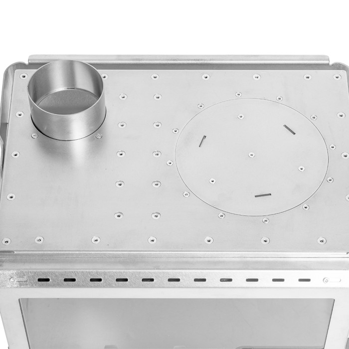 Baker Ti | Poêle à bois avec four POMOLY | Poêle portable pour tente | Nouvelle arrivée POMOLY