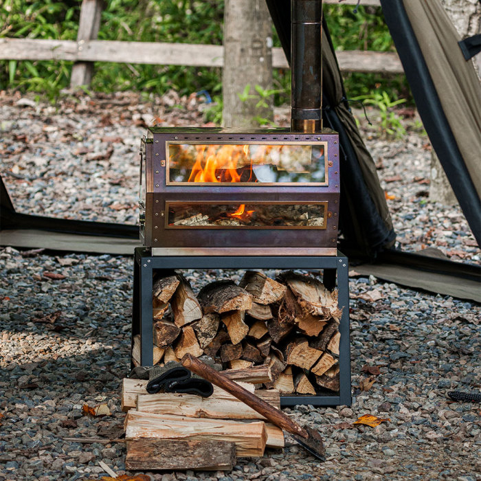 Hive Poêle à bois | Poêle à Bois Hexagonal Hive | Nouveauté POMOLY