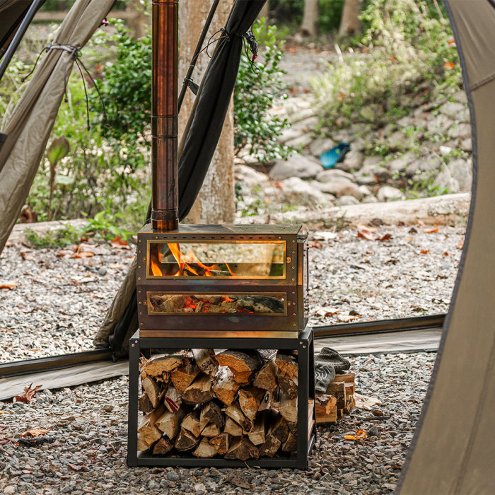 Hive Poêle à bois | Poêle à Bois Hexagonal Hive | Nouveauté POMOLY