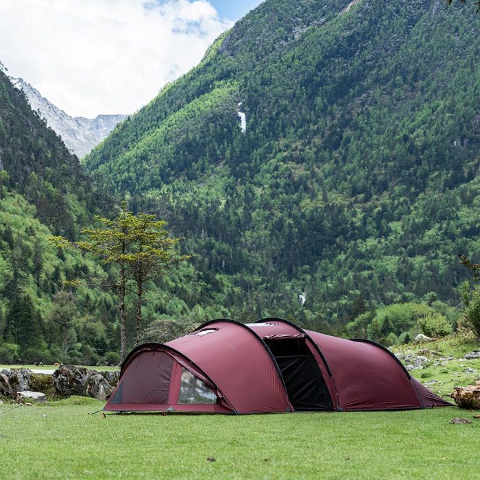 Openvista 3 TPU | Tente Tunnel de Camping 2 Personnes | Nouvelle Arrivée POMOLY