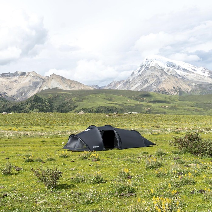 Openvista 2 | Tente Tunnel de Camping 2 Personnes | Nouvelle Arrivée POMOLY