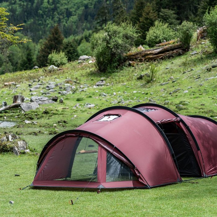 Openvista 3 TPU | Tente Tunnel de Camping 2 Personnes | Nouvelle Arrivée POMOLY