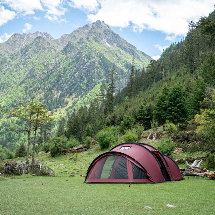 Openvista 3 TPU | Tente Tunnel de Camping 2 Personnes | Nouvelle Arrivée POMOLY