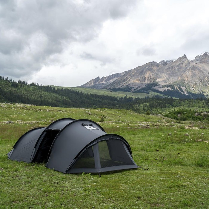 Openvista 2 | Tente Tunnel de Camping 2 Personnes | Nouvelle Arrivée POMOLY