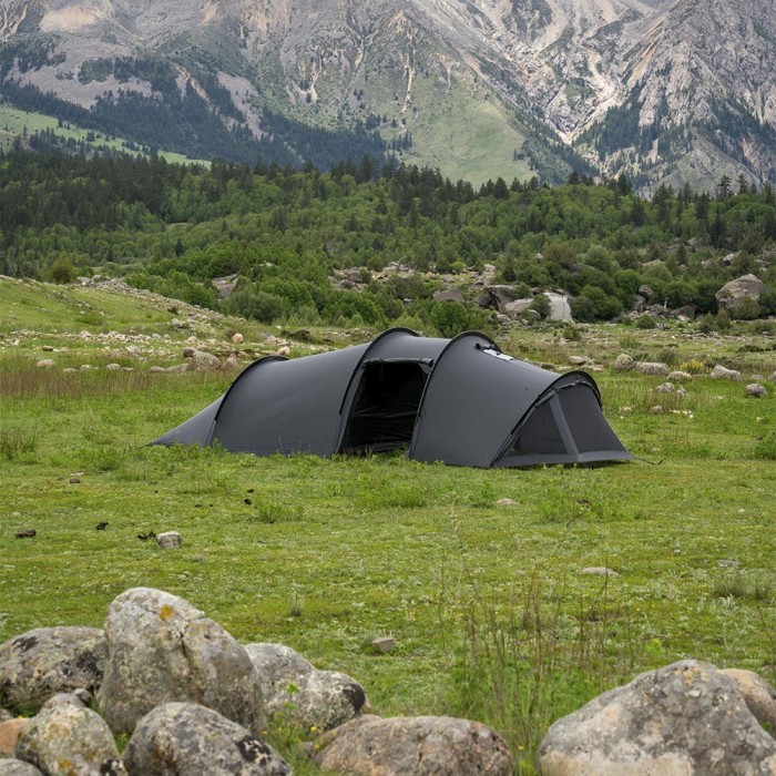 Openvista 2 | Tente Tunnel de Camping 2 Personnes | Nouvelle Arrivée POMOLY