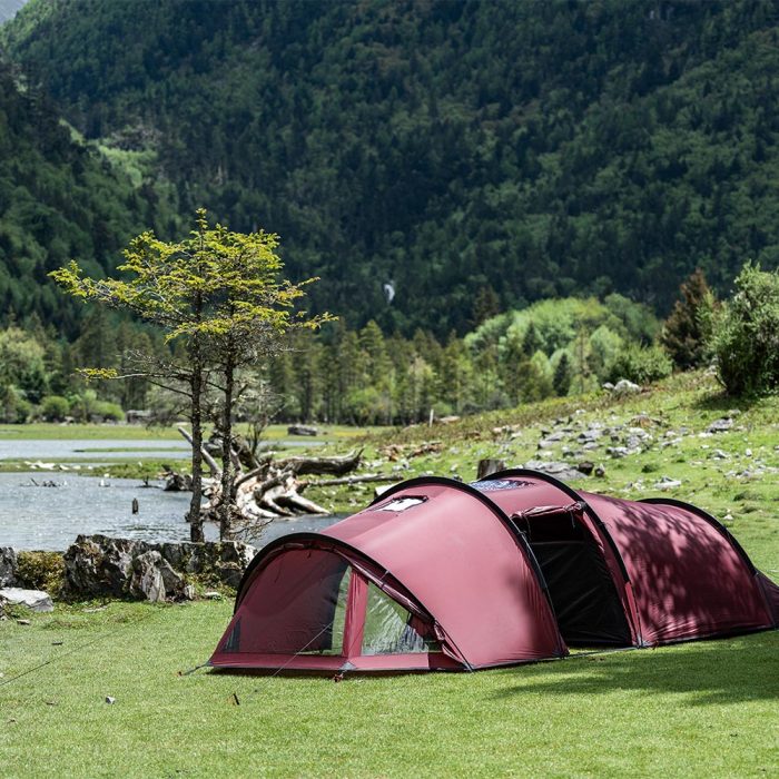 Openvista 3 TPU | Tente Tunnel de Camping 2 Personnes | Nouvelle Arrivée POMOLY