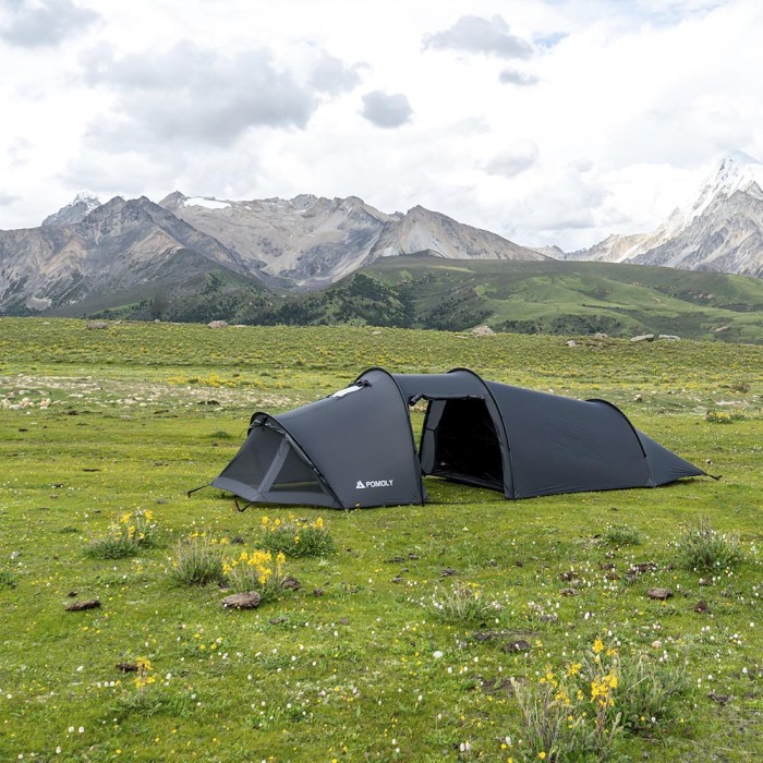 Openvista 2 | Tente Tunnel de Camping 2 Personnes | Nouvelle Arrivée POMOLY