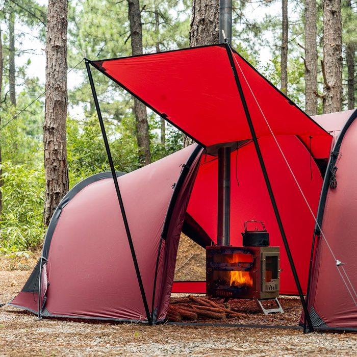 Openvista 3 TPU | Tente Tunnel de Camping 2 Personnes | Nouvelle Arrivée POMOLY