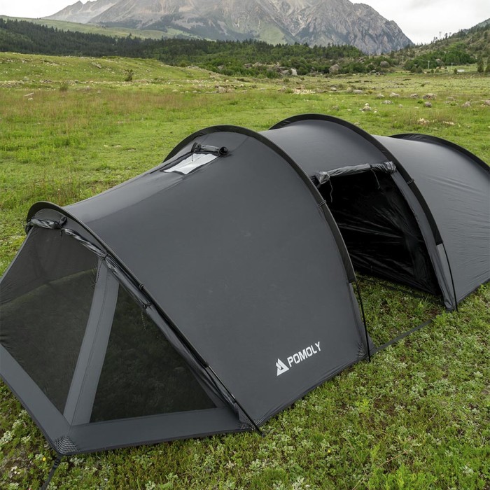 Openvista 2 | Tente Tunnel de Camping 2 Personnes | Nouvelle Arrivée POMOLY