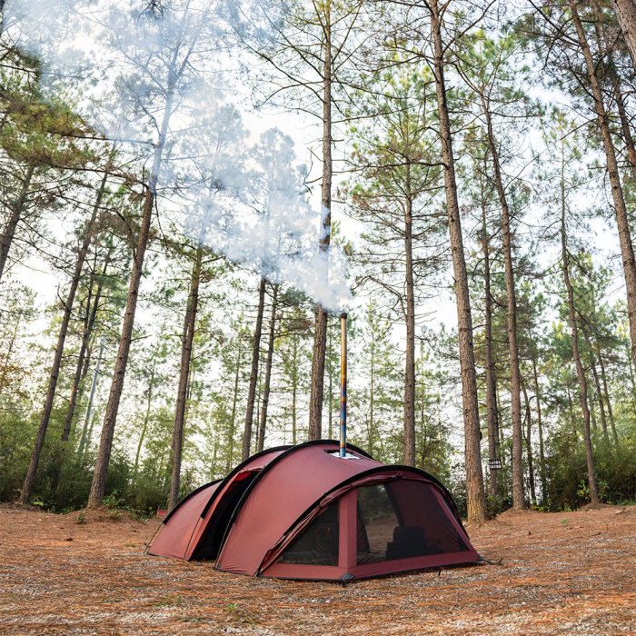 Openvista 3 TPU | Tente Tunnel de Camping 2 Personnes | Nouvelle Arrivée POMOLY