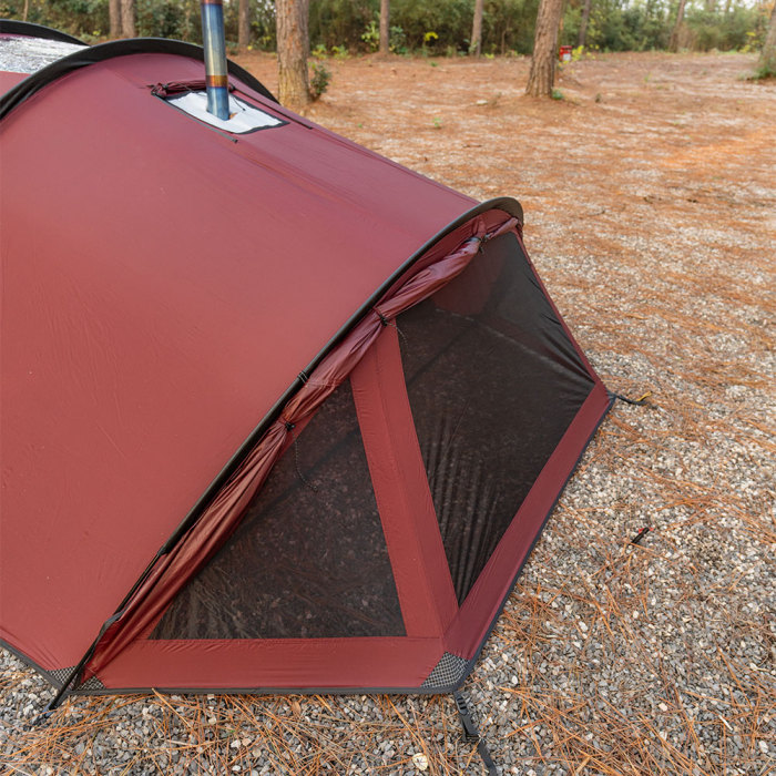 Openvista 3 TPU | Tente Tunnel de Camping 2 Personnes | Nouvelle Arrivée POMOLY