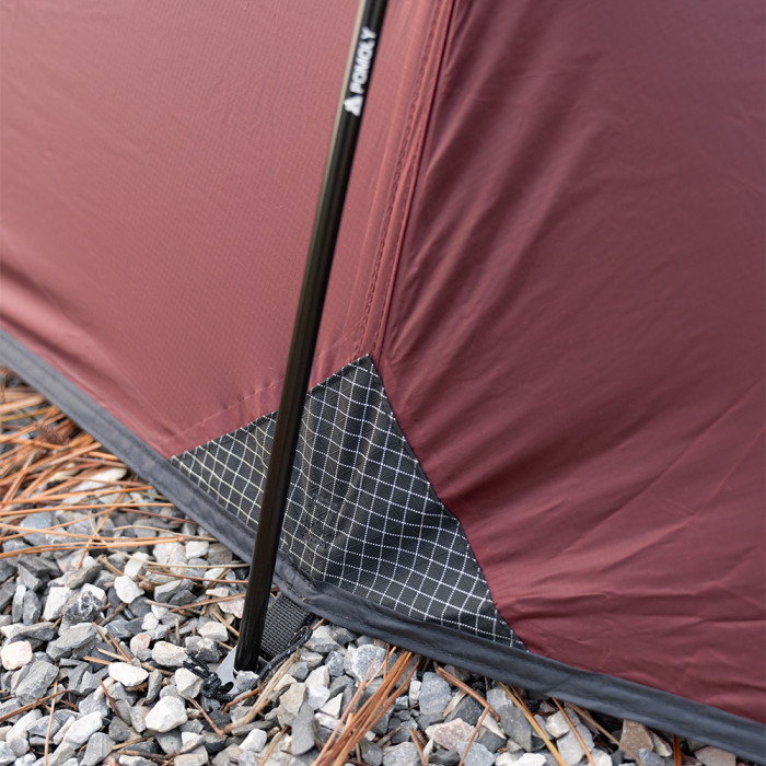 Openvista 2 TPU | Tente Tunnel de Camping 2 Personnes | Nouvelle Arrivée POMOLY