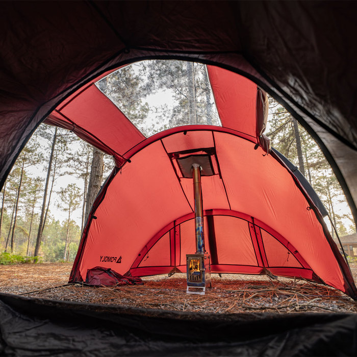 Openvista 2 TPU | Tente Tunnel de Camping 2 Personnes | Nouvelle Arrivée POMOLY