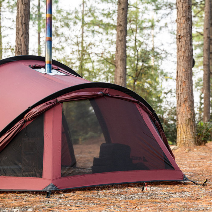 Openvista 3 TPU | Tente Tunnel de Camping 2 Personnes | Nouvelle Arrivée POMOLY