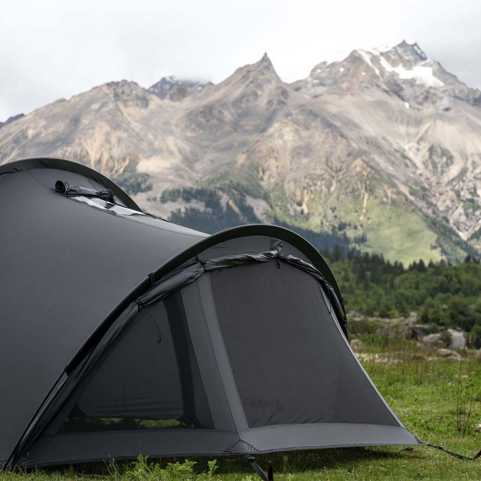 Openvista 2 | Tente Tunnel de Camping 2 Personnes | Nouvelle Arrivée POMOLY