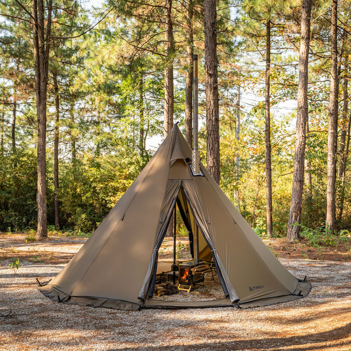 Circle 2 | Tente Chaude Extérieure | Tente Tipi de Camping | Nouvelle Arrivée POMOLY