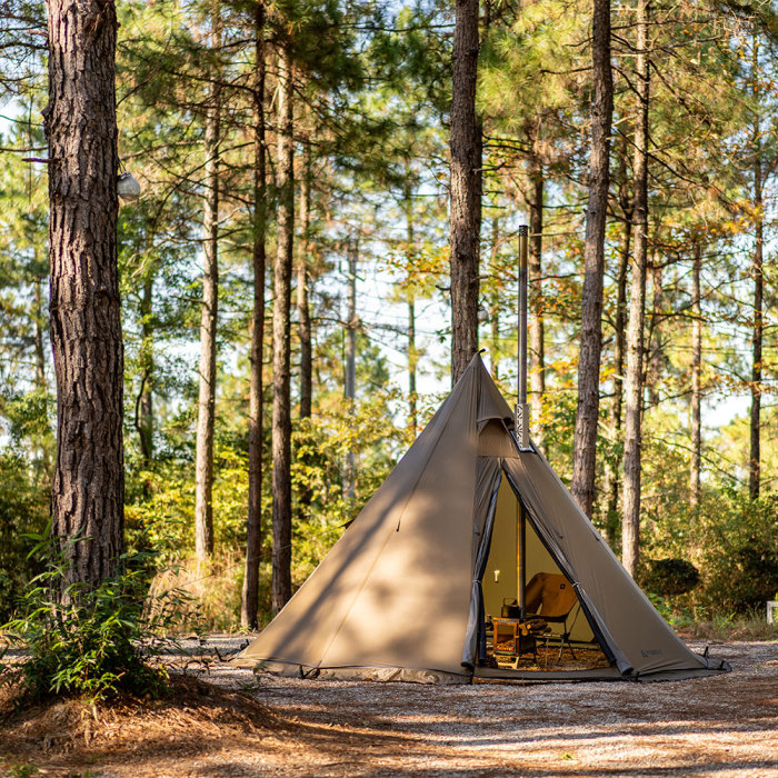 Circle 2 | Tente Chaude Extérieure | Tente Tipi de Camping | Nouvelle Arrivée POMOLY