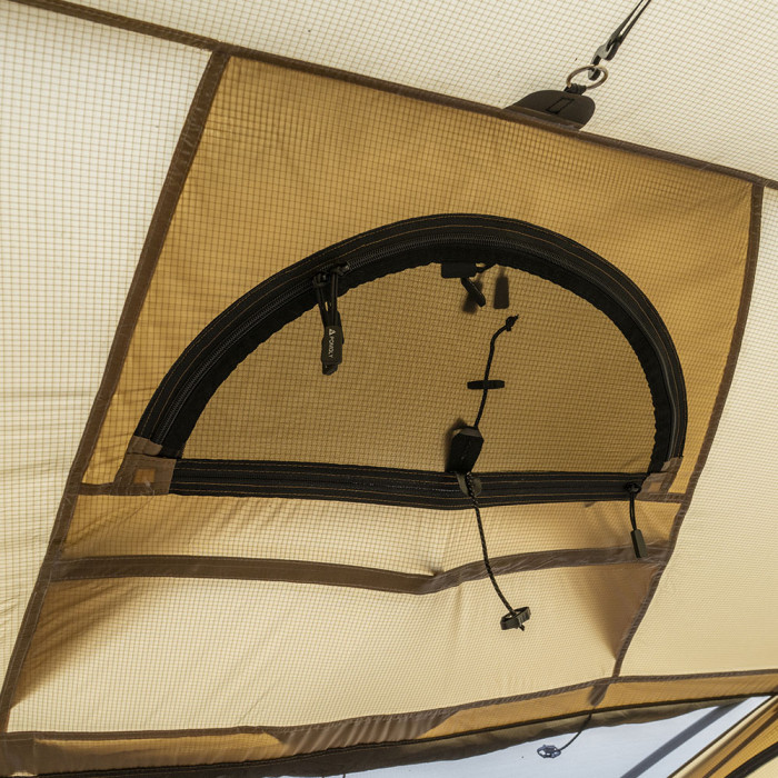 Sphere X8 Lite | Tente Dôme Autoportante pour Camping Chauffée 8 Personnes | Nouveauté POMOLY