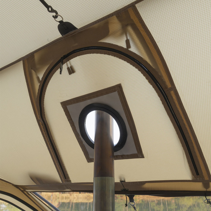 Sphere X8 Lite | Tente Dôme Autoportante pour Camping Chauffée 8 Personnes | Nouveauté POMOLY