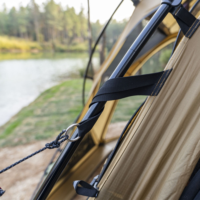 Sphere X8 Lite | Tente Dôme Autoportante pour Camping Chauffée 8 Personnes | Nouveauté POMOLY